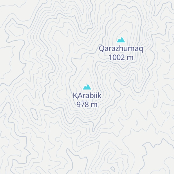 Map of ҚArabiik