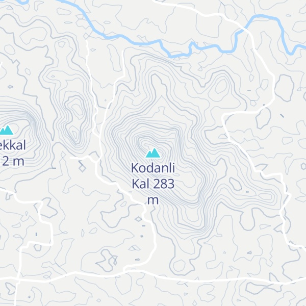 Map of Kodanli Kal