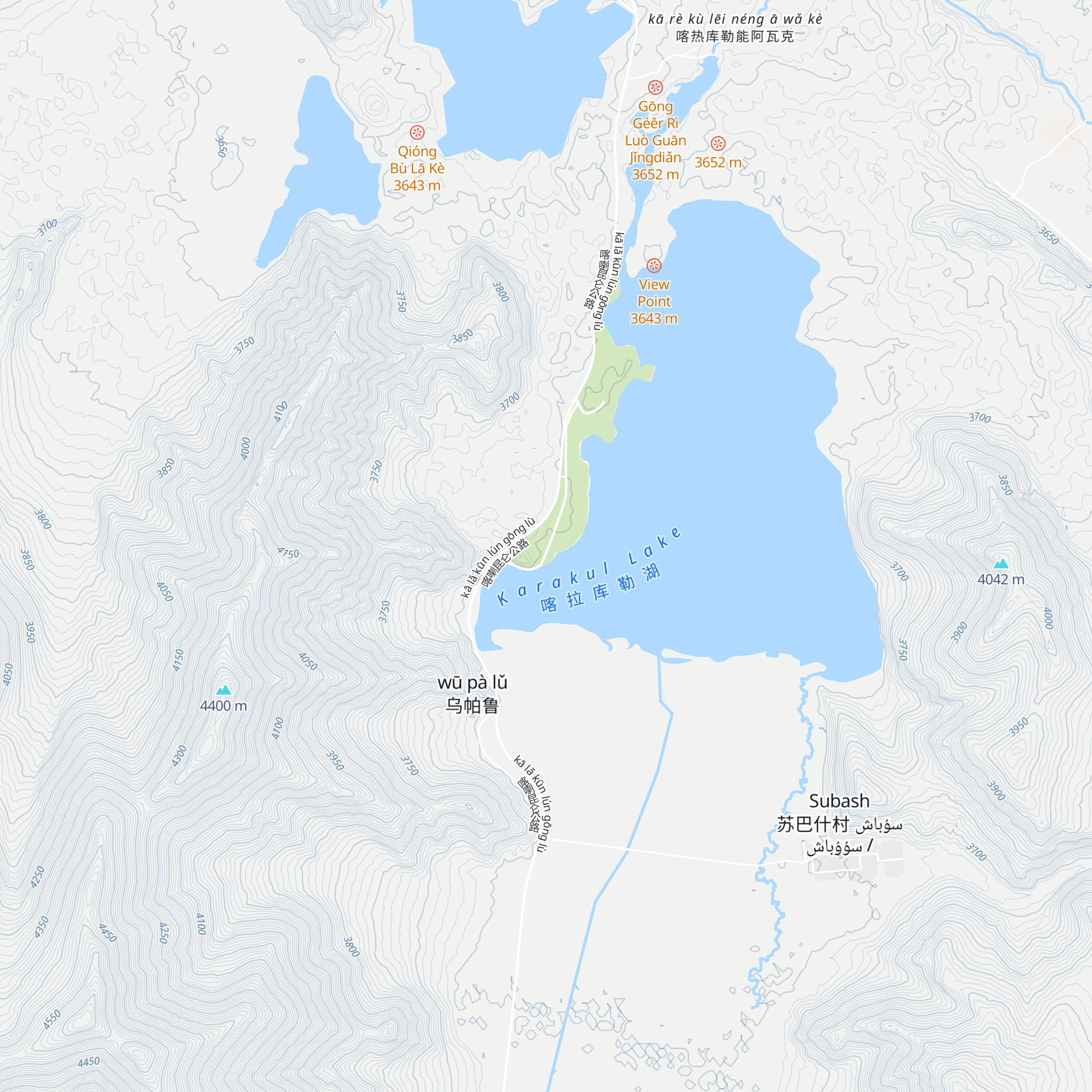 Bù Zhōushān Yíngdì map