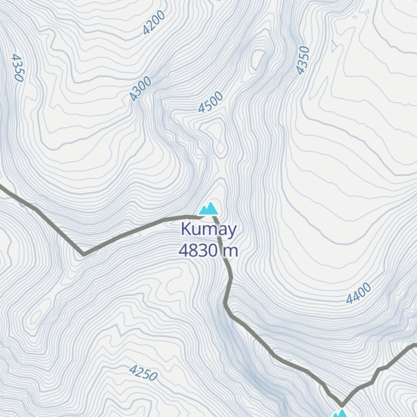 Map of Kumay