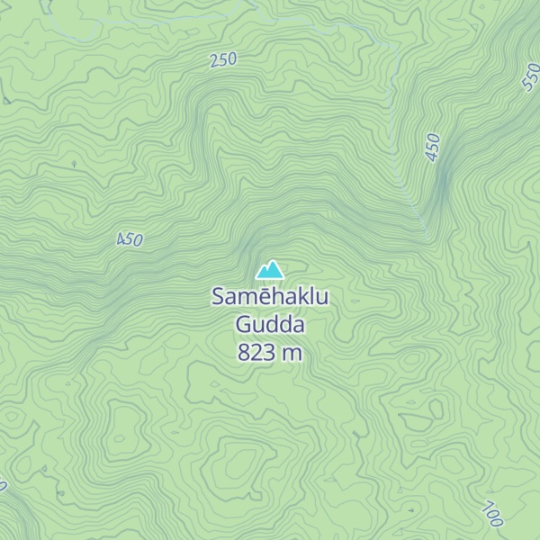 Map of Samēhaklu Gudda