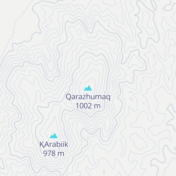 Map of Qarazhumaq