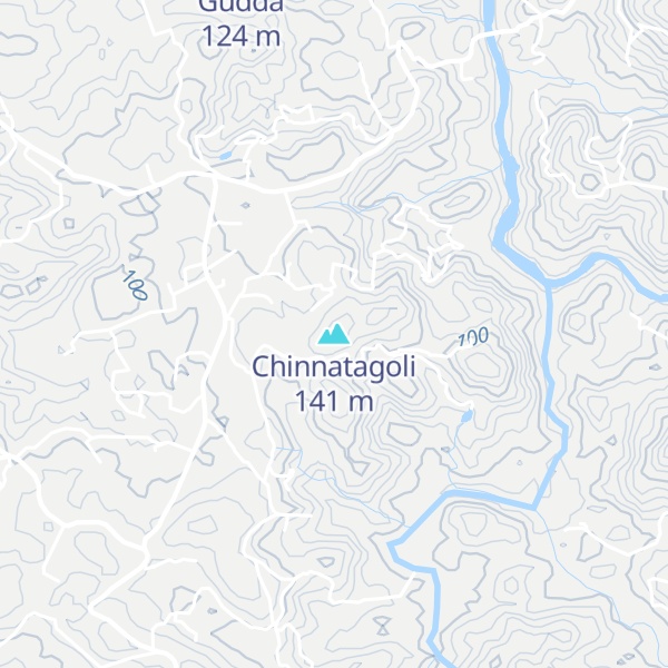 Map of Chinnatagoli