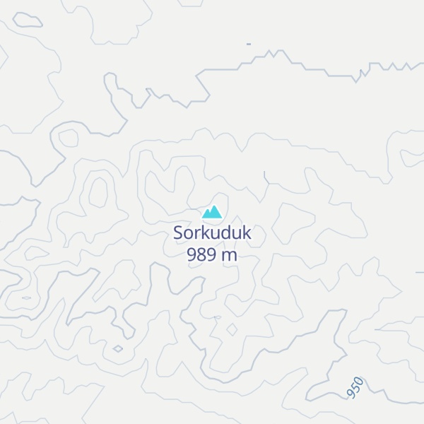 Map of Sorkuduk