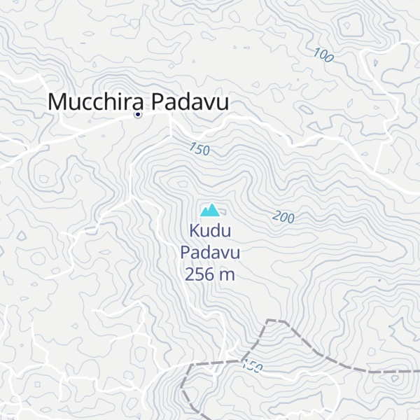 Map of Kudu Padavu