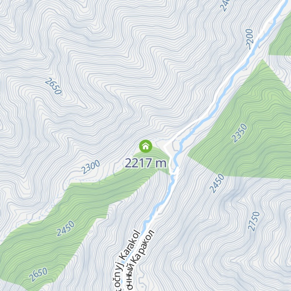 Map of Hunter's huts