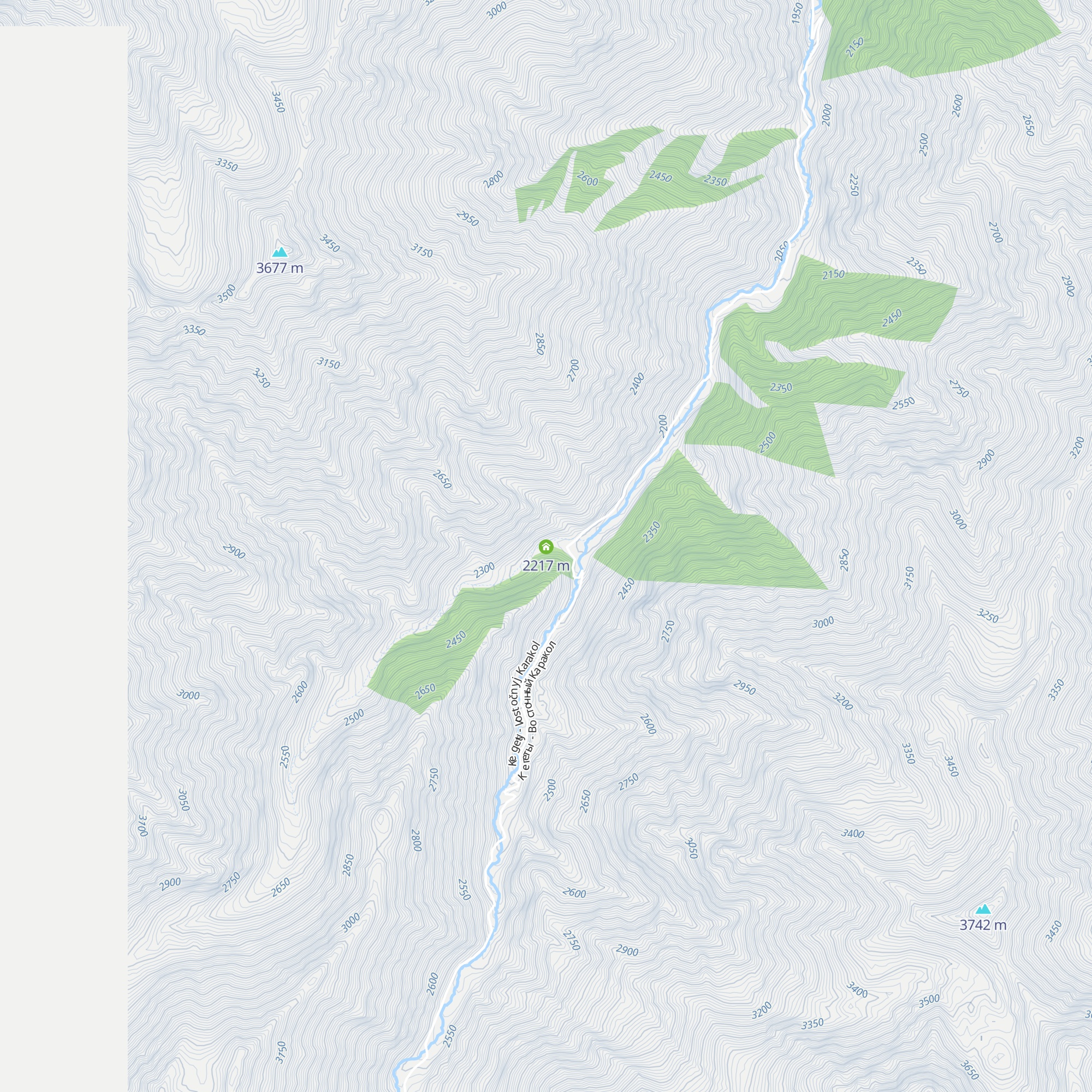 Hunter's huts map