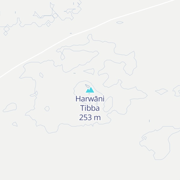Map of Harwāni Tibba