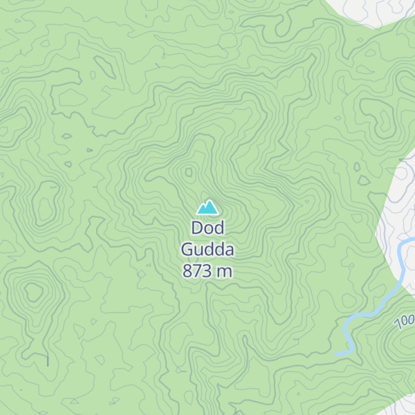 Map of Dod Gudda