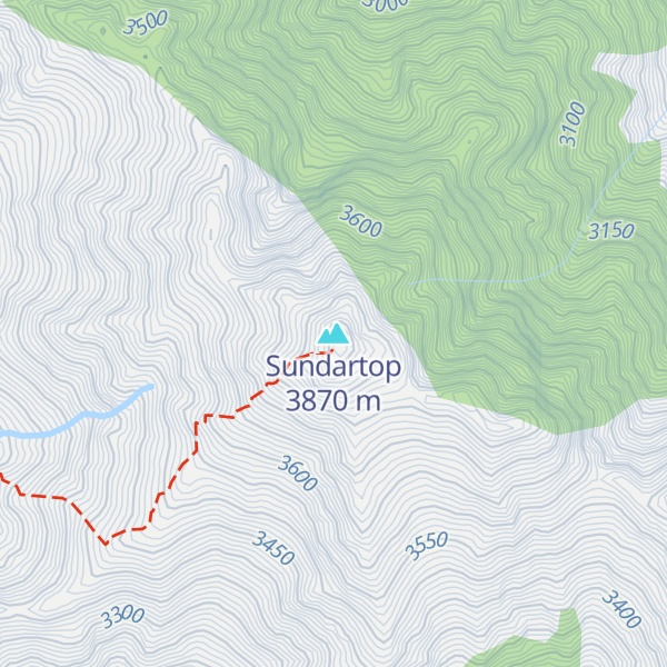 Map of Sundartop