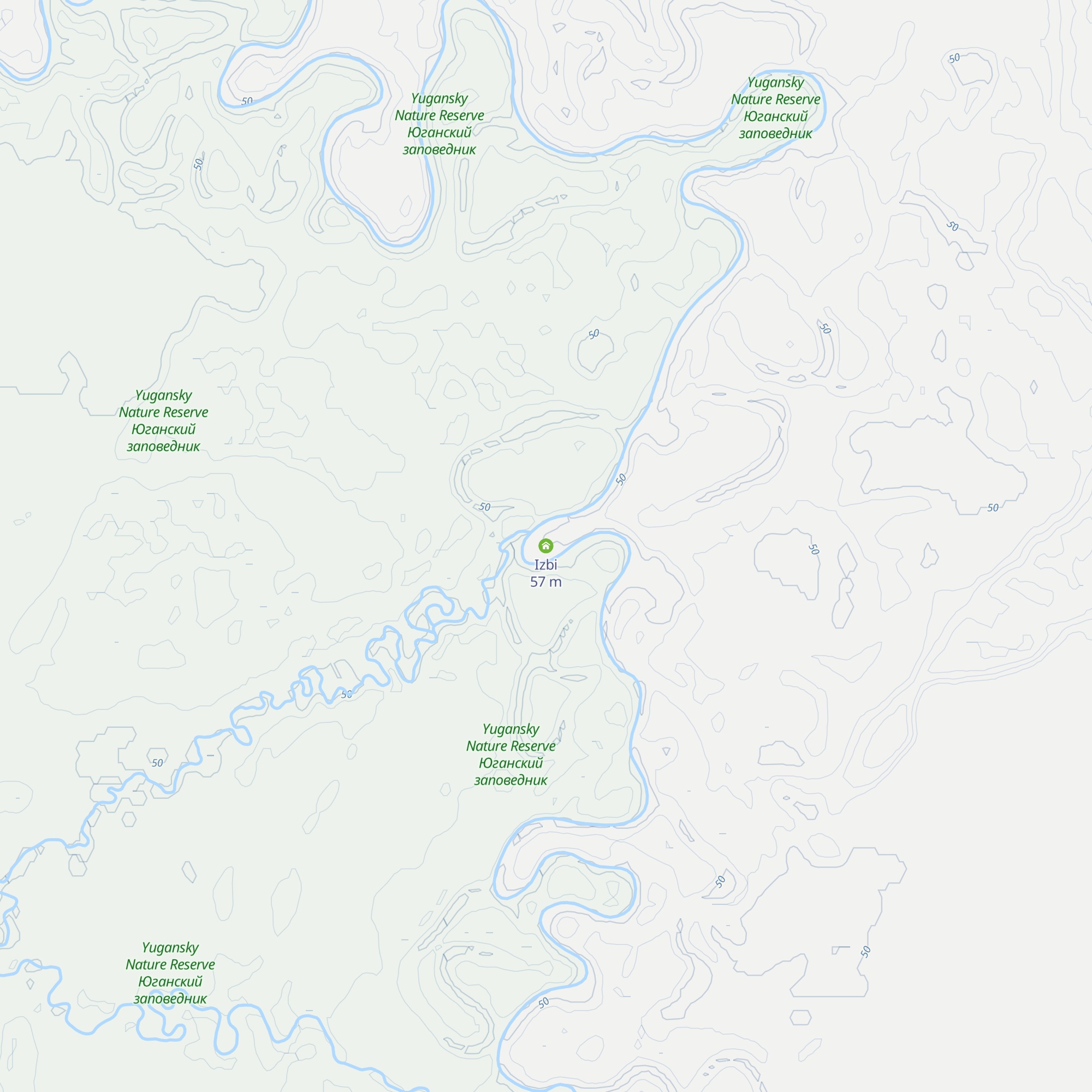 Izbi map