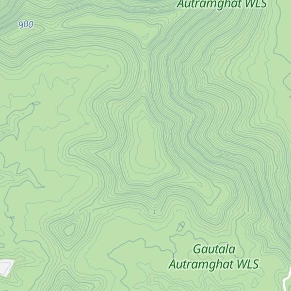 Map of Sātmāla Hill