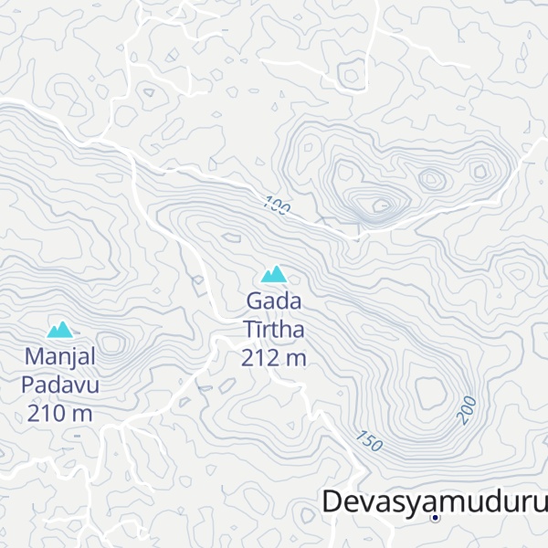 Map of Gada Tīrtha