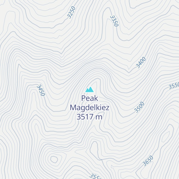 Map of Peak Magdelkiez