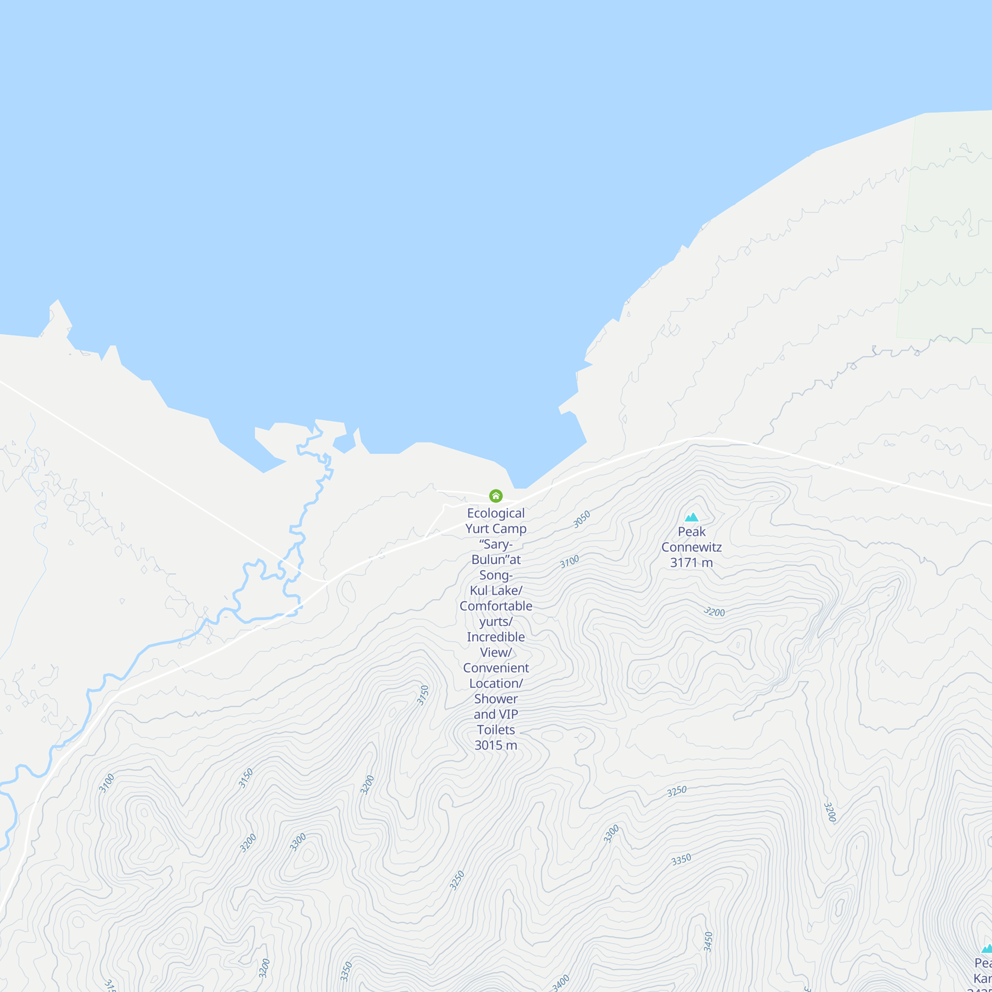 Ecological Yurt Camp “Sary-Bulun”at Song-Kul Lake/Comfortable yurts/Incredible View/Convenient Location/Shower and VIP Toilets map