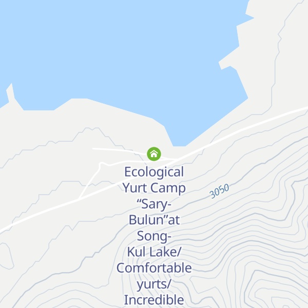 Map of Ecological Yurt Camp “Sary-Bulun”at Song-Kul Lake/Comfortable yurts/Incredible View/Convenient Location/Shower and VIP Toilets