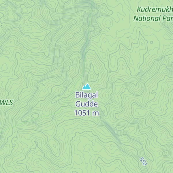 Map of Bilagal Gudde