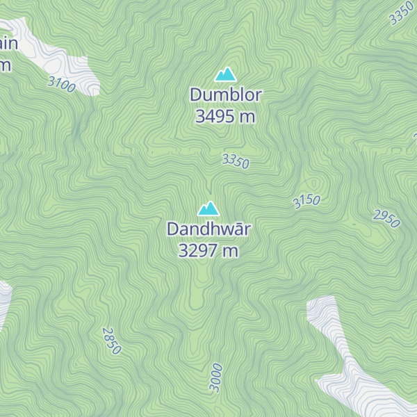 Map of Dandhwār