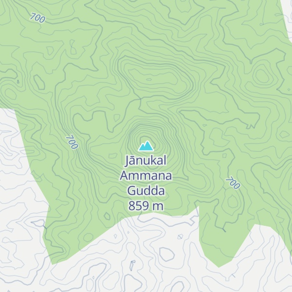 Map of Jānukal Ammana Gudda