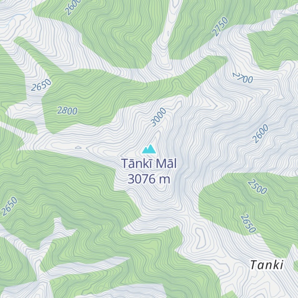 Map of Tānkī Māl