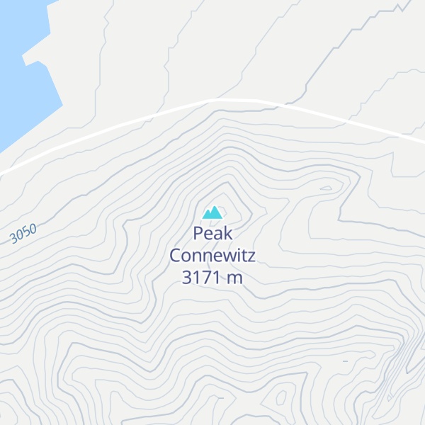 Map of Peak Connewitz