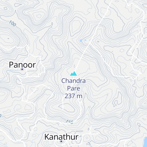 Map of Chandra Pare