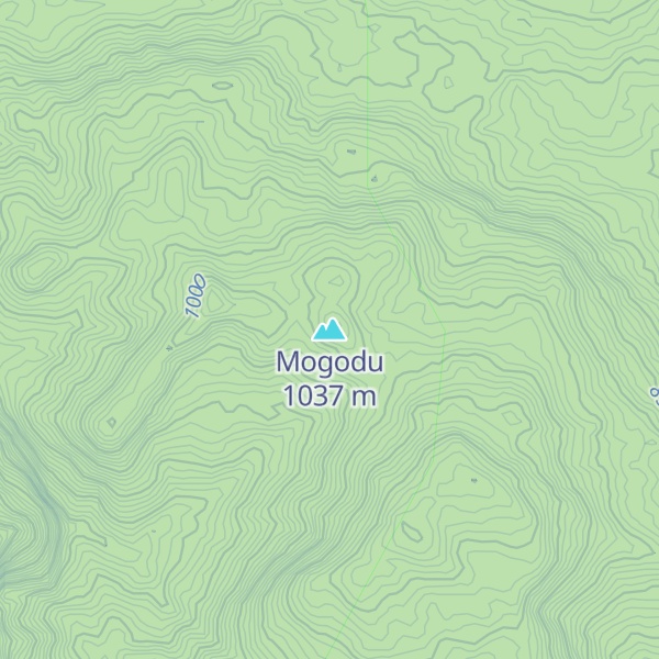 Map of Mogodu