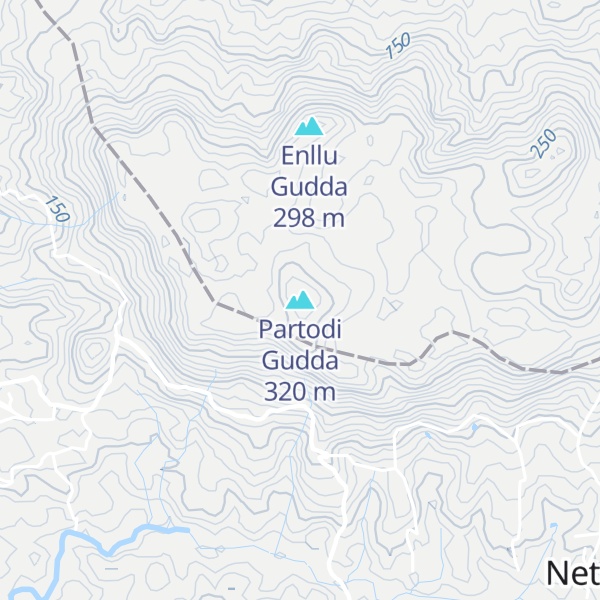 Map of Partodi Gudda