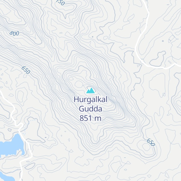 Map of Hurgalkal Gudda