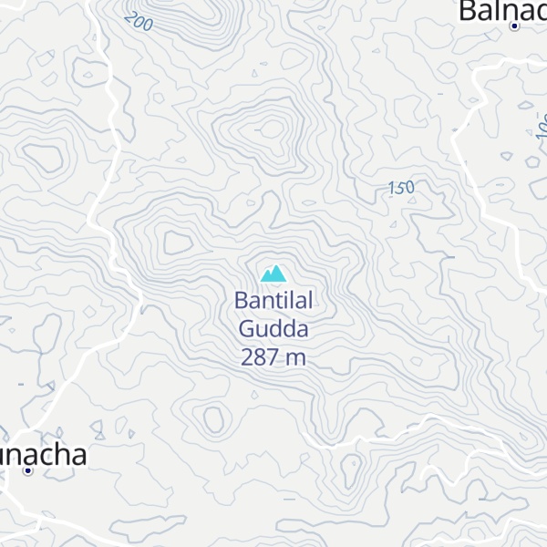Map of Bantilal Gudda