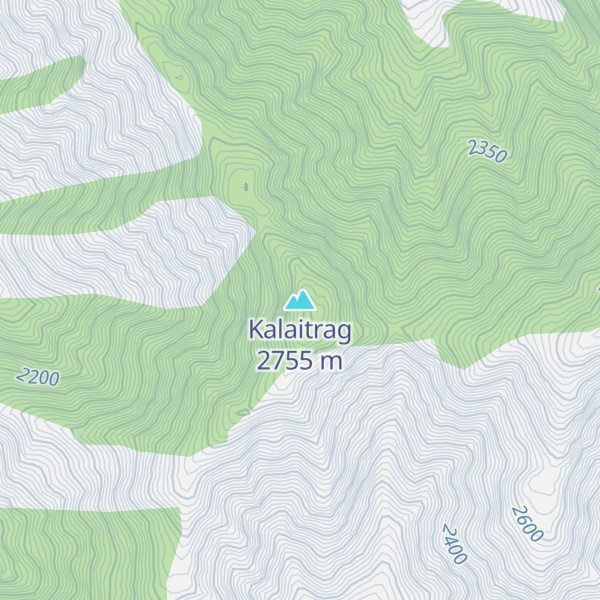 Map of Kalaitrag