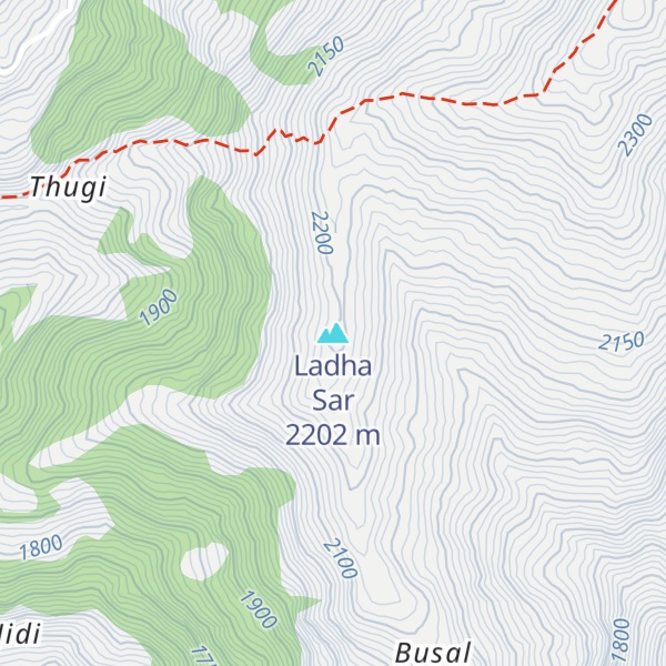 Map of Ladha Sar