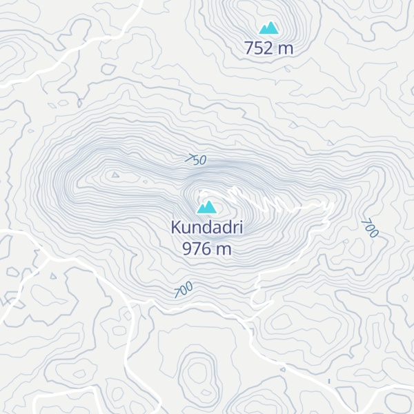 Map of Kundadri