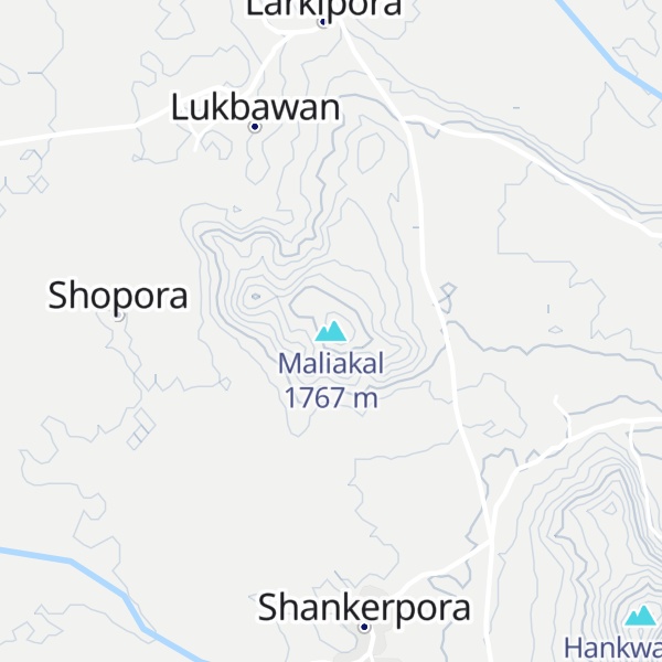 Map of Maliakal