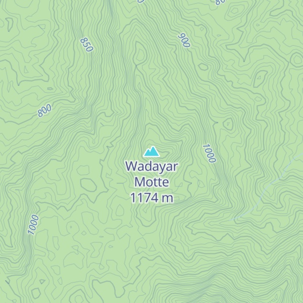 Map of Wadayar Motte