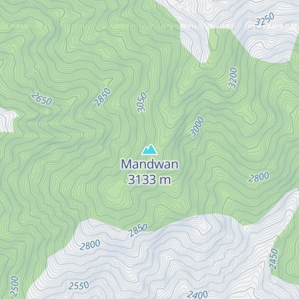 Map of Mandwan