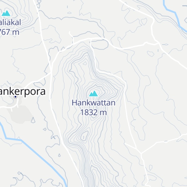 Map of Hankwattan