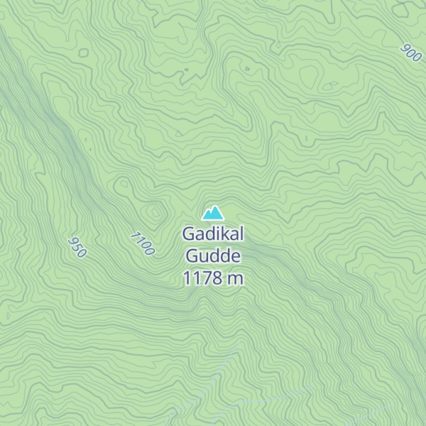 Map of Gadikal Gudde