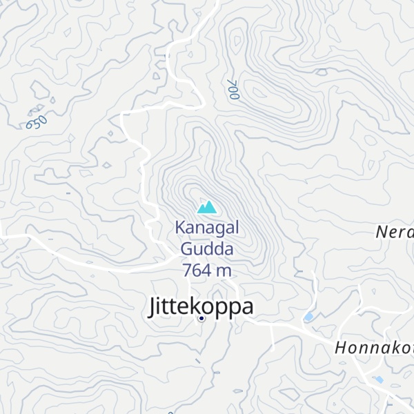 Map of Kanagal Gudda