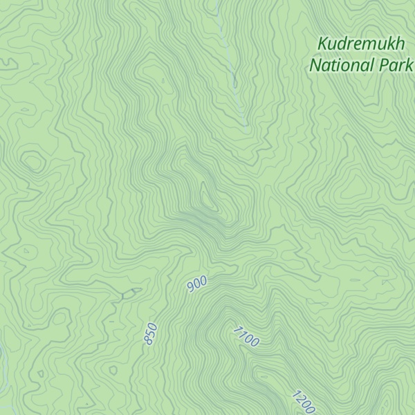 Map of Kumbada Gudda