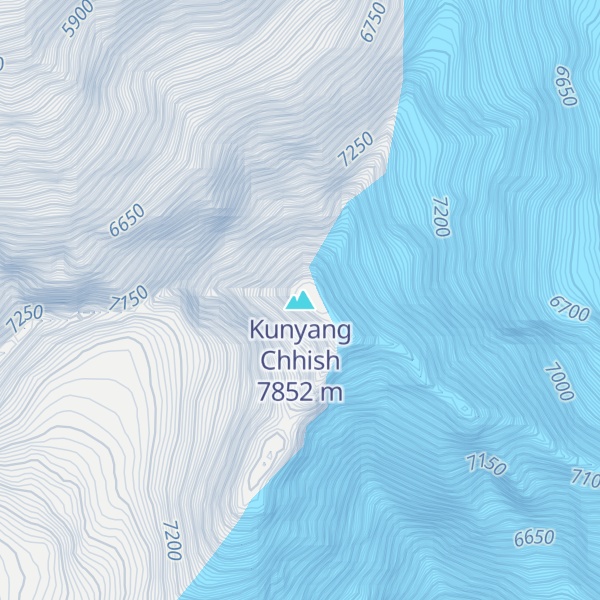 Map of Kunyang Chhish