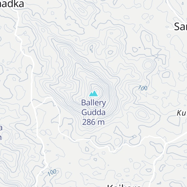 Map of Ballery Gudda