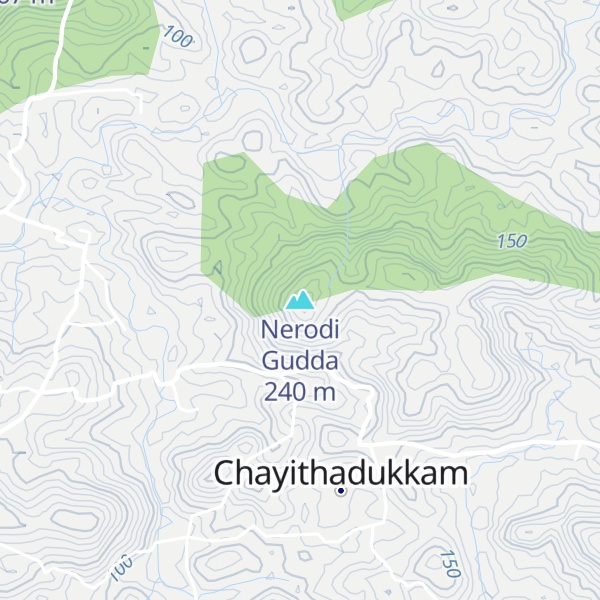 Map of Nerodi Gudda