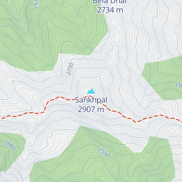 Map of Sankhpal