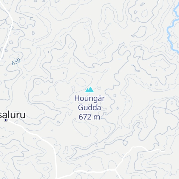 Map of Houngār Gudda