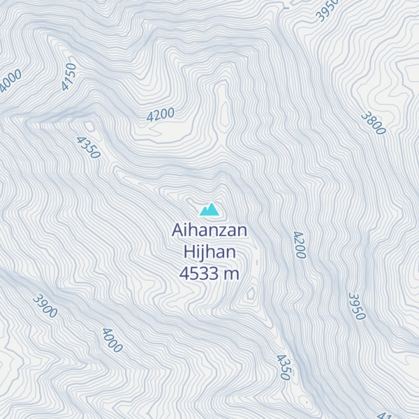 Map of Aihanzan Hijhan
