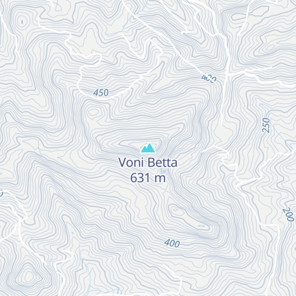 Map of Voni Betta