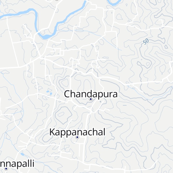 Map of Karekatkūt Paramba