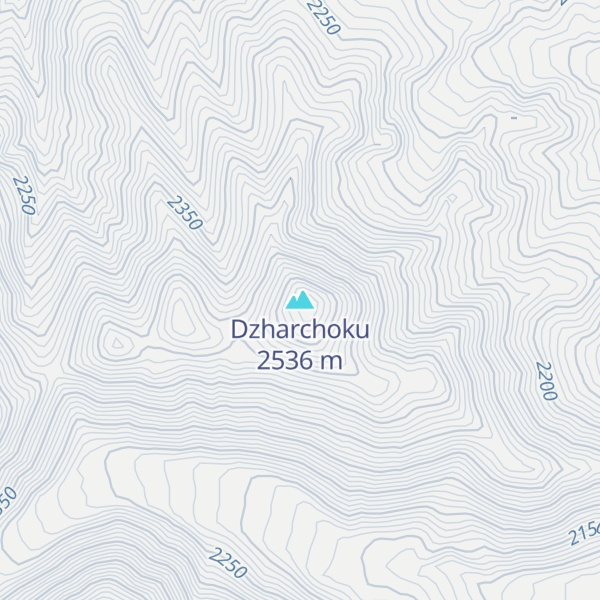 Map of Dzharchoku