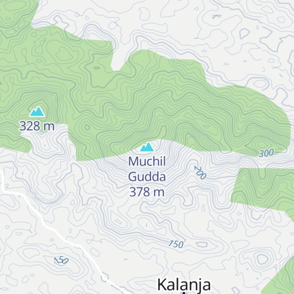 Map of Muchil Gudda
